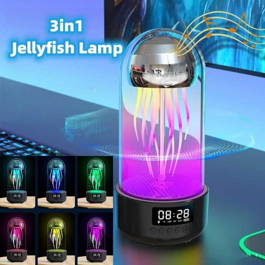 3-in-1 Jellyfish Lamp Speaker